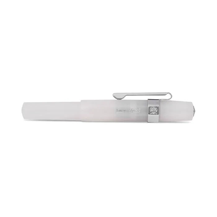Kaweco Frosted Sport Medium Fountain Pen with Optional Clip Natural Coconut