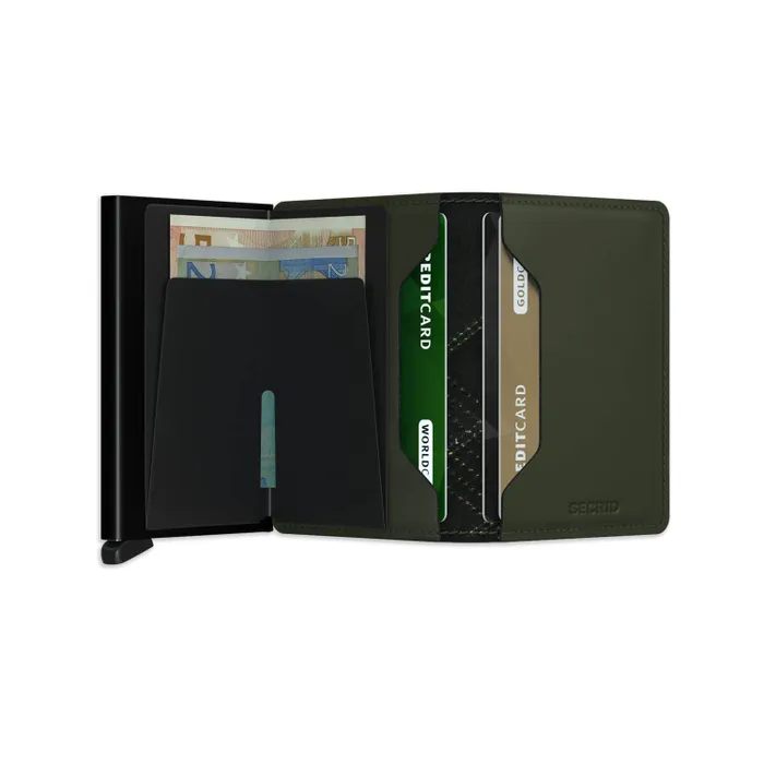 Secrid Slimwallet Stitch Linea Lime