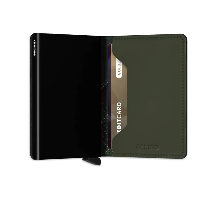 Secrid Slimwallet Stitch Linea Lime