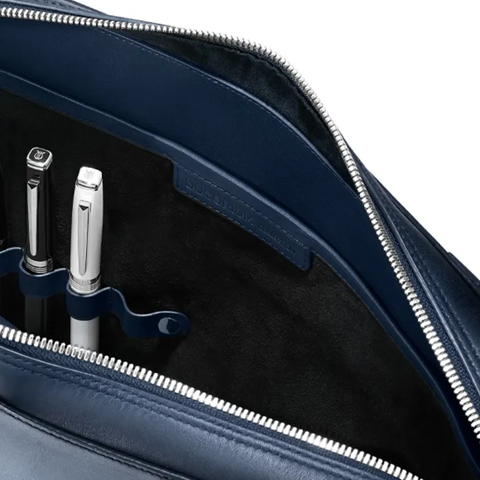 Lapis Bard Ducorium Spencer 14-inch Slim Laptop Business Bag - Navy