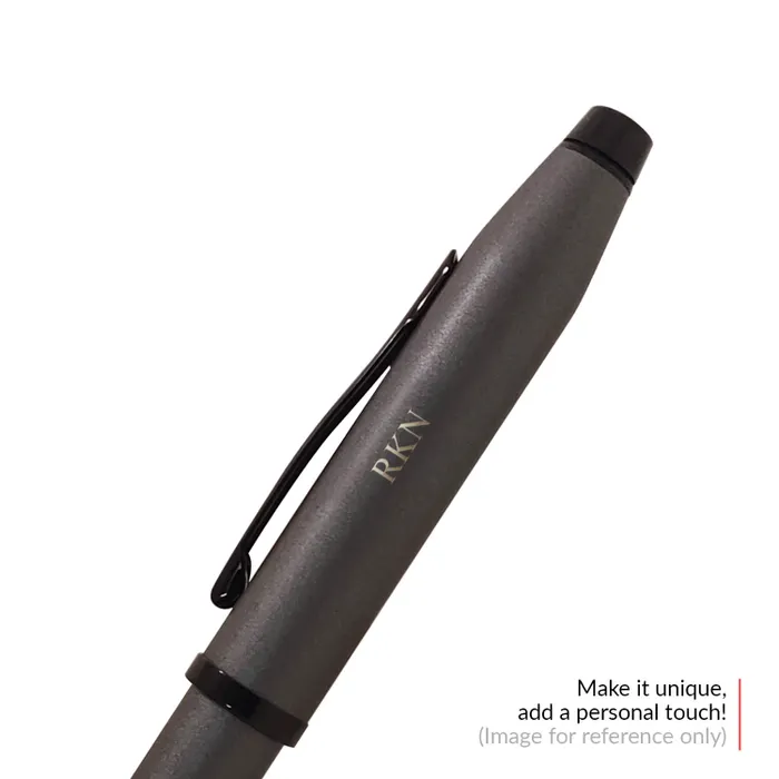 Cross AT0085-115 Century II Rollerball Pen Gunmetal Grey with Black Trims