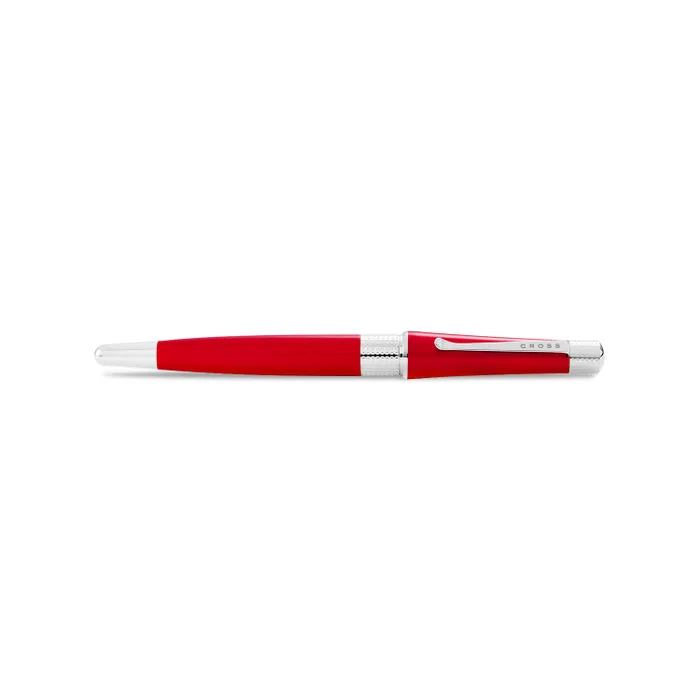 Cross AT0495-27 Beverly Translucent Lacquer Rollerball Pen Red