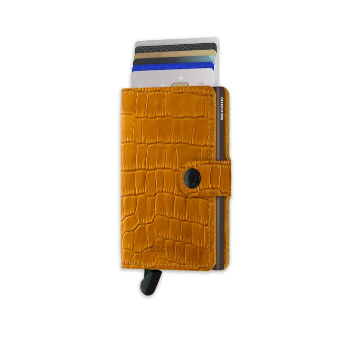 Secrid Cleo Miniwallet Ochre Brown