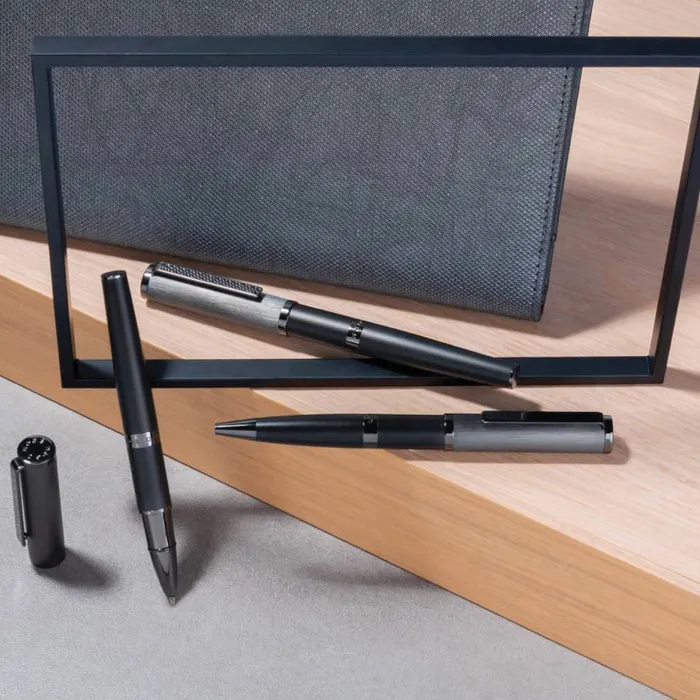 Hugo Boss Formation Gleam Rollerball Pen Black