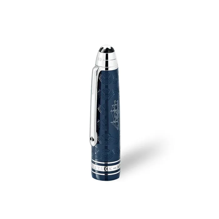 Montblanc 126343 MeisterstÃ¼ck Classique 'Around The World In 80 Days' Fountain Pen (14K Fine) Blue