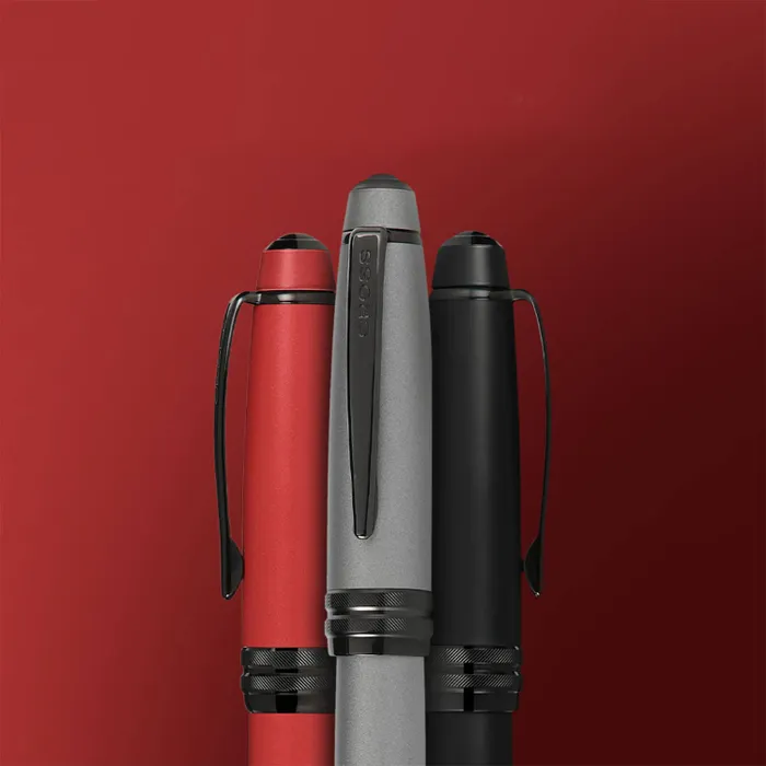 Cross Bailey Lacquer Rollerball Pen Grey