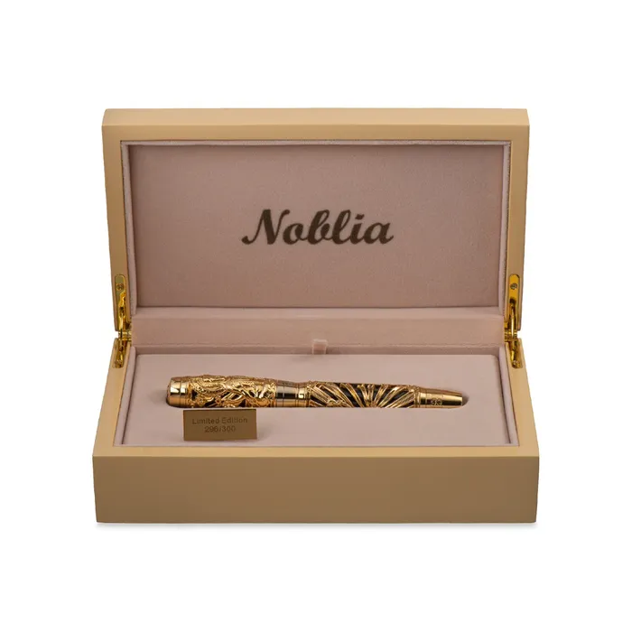 Noblia Limited Edition Lakshmi Gold Fountain Pen