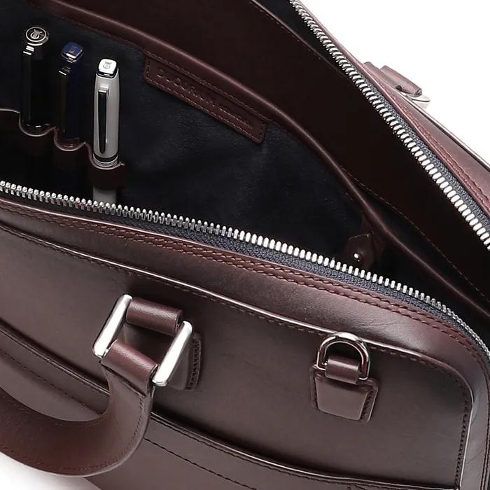 Lapis Bard Ducorium Spencer 15-inch Slim Laptop Business Bag - Bordeaux
