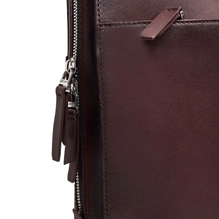 Lapis Bard Ducorium Spencer 15-inch Slim Laptop Business Bag - Bordeaux