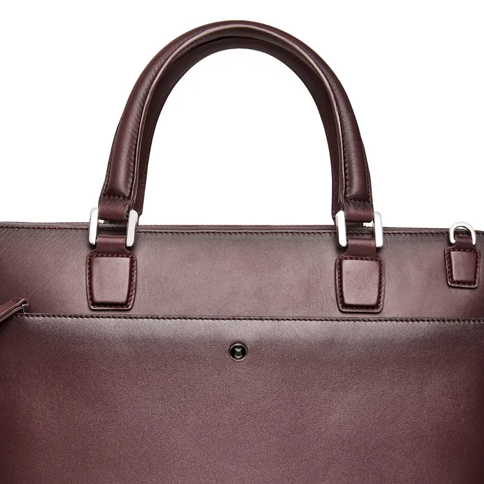 Lapis Bard Ducorium Spencer 15-inch Slim Laptop Business Bag - Bordeaux
