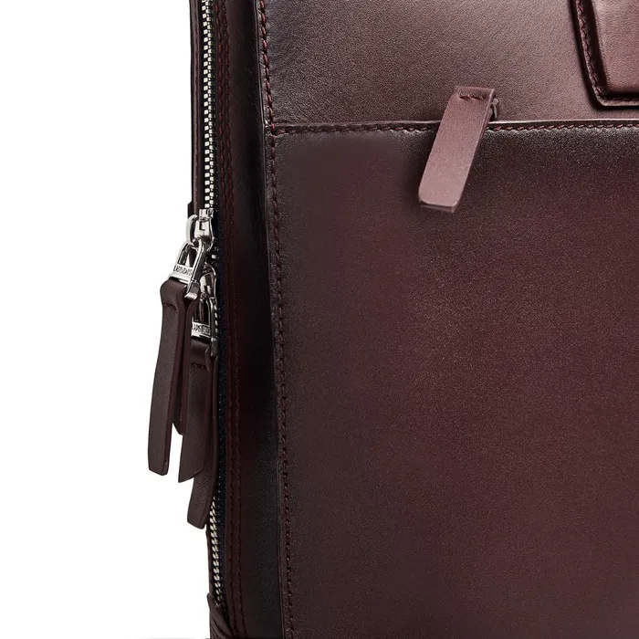 Lapis Bard Ducorium Spencer 15-inch Slim Laptop Business Bag - Bordeaux