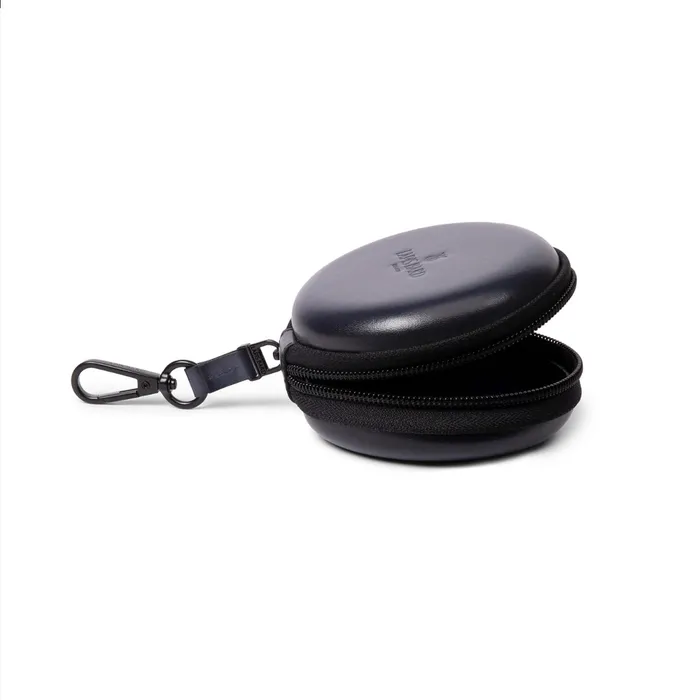 Lapis Bard Ducorium Leather Cable Organiser - Navy Blue