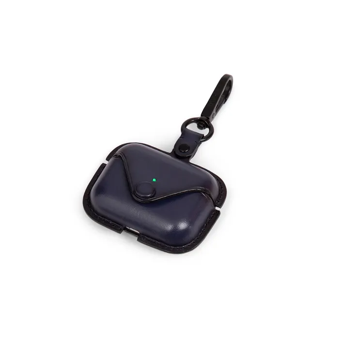 Lapis Bard Ducorium Leather AirPod Pro Case - Navy Blue