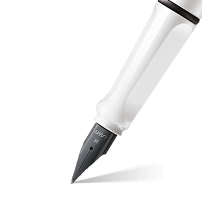 Lamy 019 Safari 2022 Special Edition Fountain Pen (Medium) - White and Black