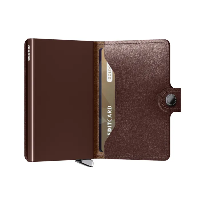 Secrid Dusk Miniwallet - Dark Brown