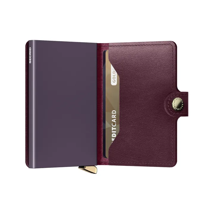 Secrid Dusk Miniwallet - Bordeaux