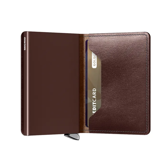 Secrid Dusk Slimwallet - Dark Brown