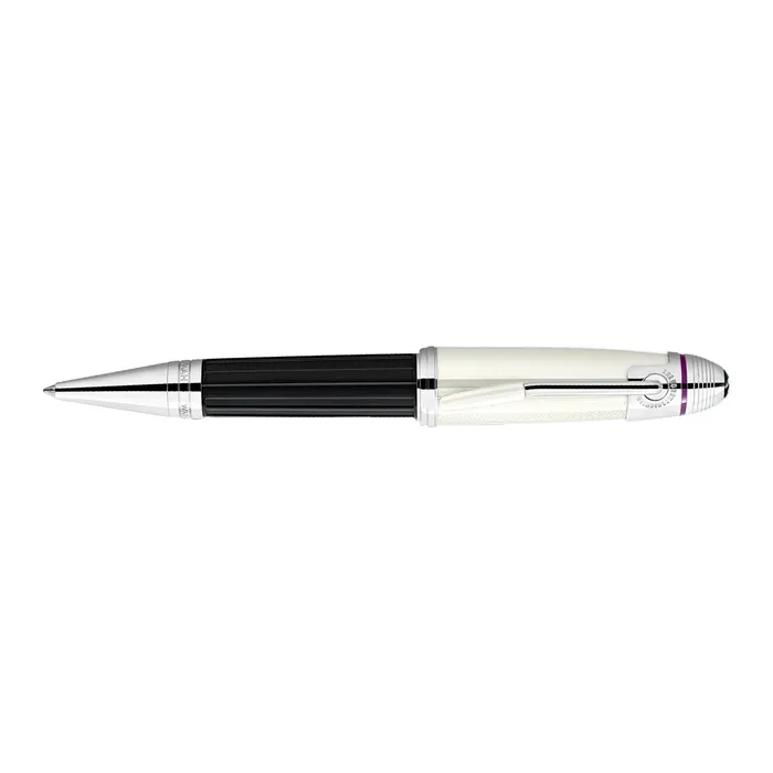 Montblanc Great Characters Jimi Hendrix Special Edition Ballpoint Pen - Black With Platinum Trim