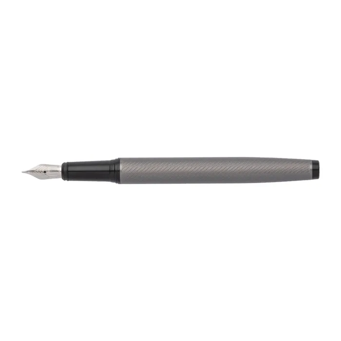 Hugo Boss Filament Fountain Pen (Medium) - Gunmetal