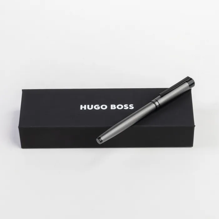 Hugo Boss Filament Fountain Pen (Medium) - Gunmetal
