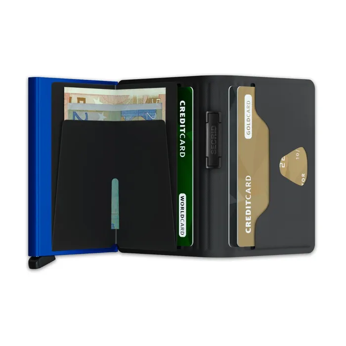 Secrid TPU Bandwallet - Black and Cobalt