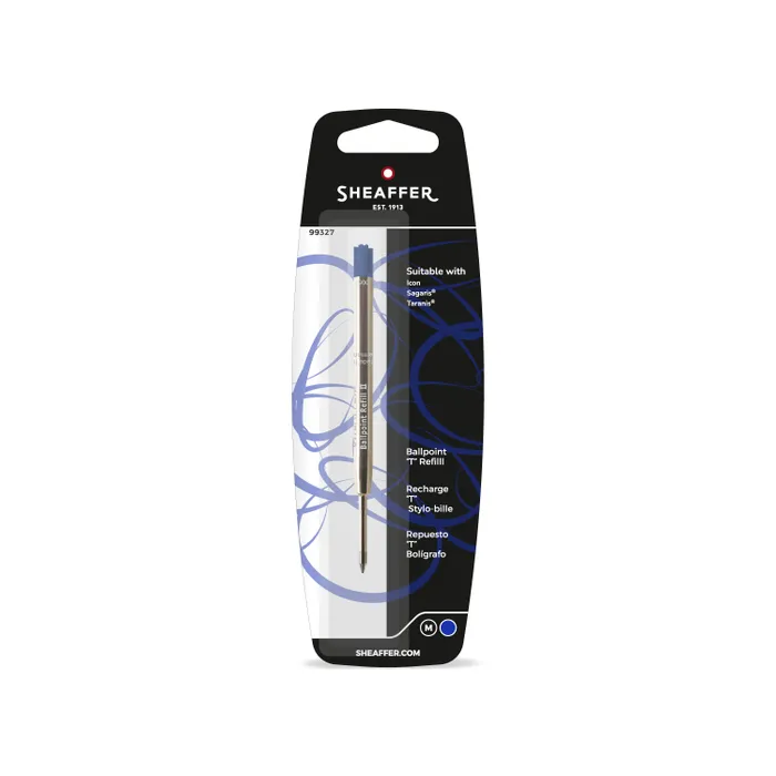 Sheaffer T Style Ballpoint Refill (Medium) Blue