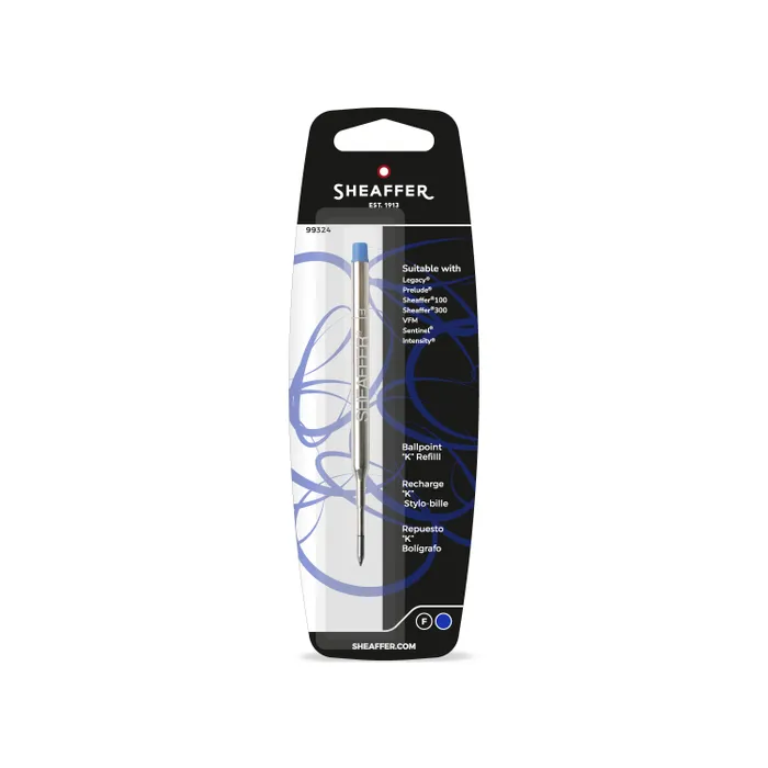Sheaffer K Style Ballpoint Refill (Fine) Blue