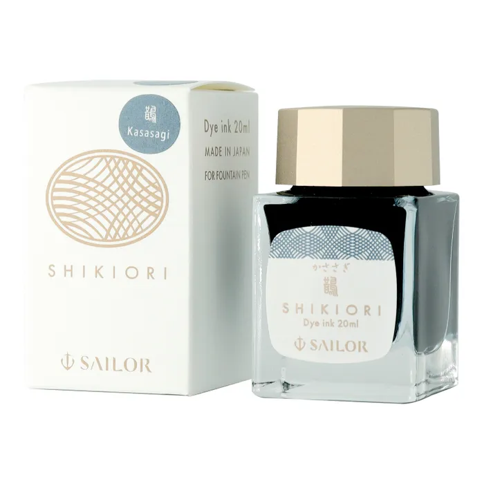 Sailor Shikiori Japanese Fairy Tale Ink Magpies (20 ml) - Green