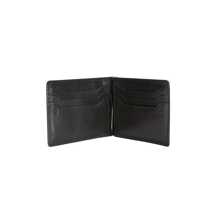 Jekyll & Hide 2792 Oxford Money Clip Wallet - Black