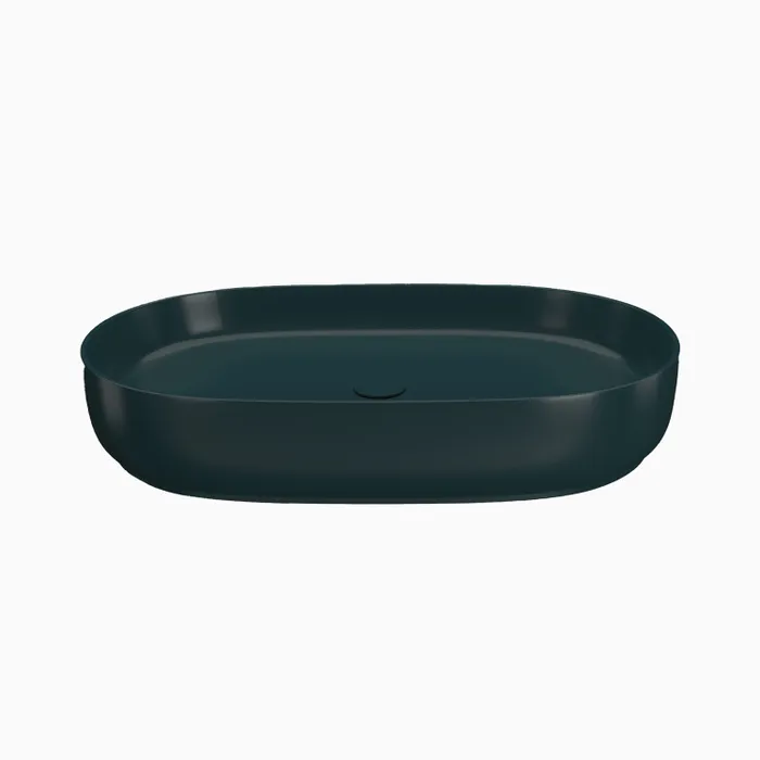 Table Top Basin Peacock Green