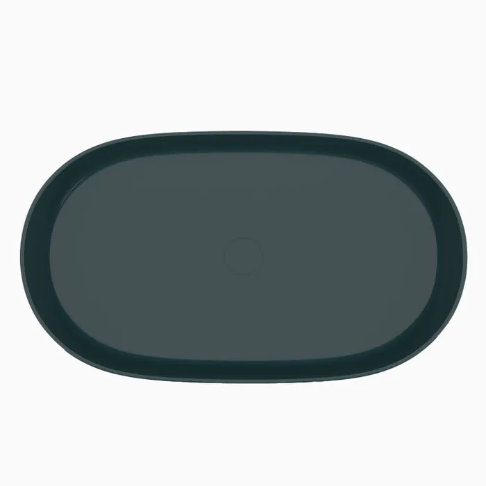 Table Top Basin Peacock Green