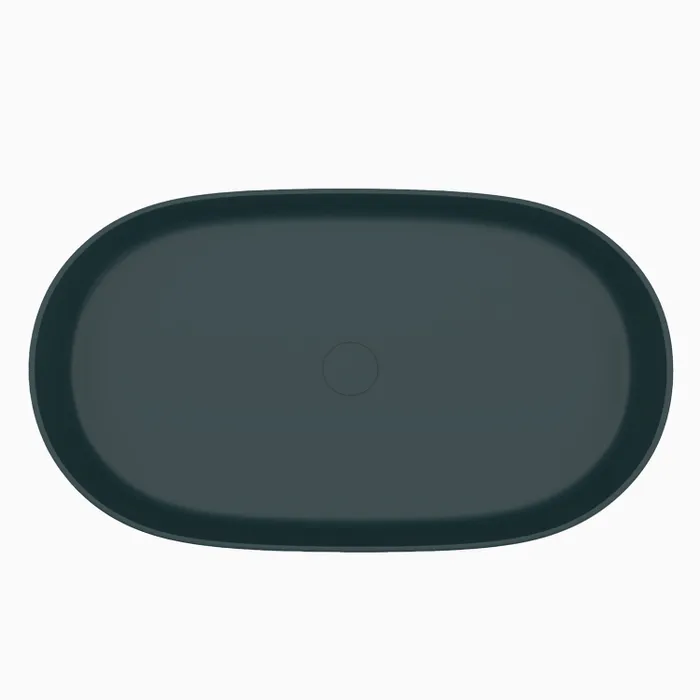 Table Top Basin Peacock Green