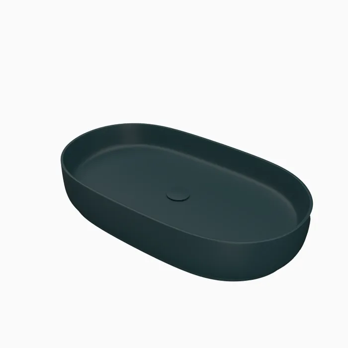 Table Top Basin Peacock Green