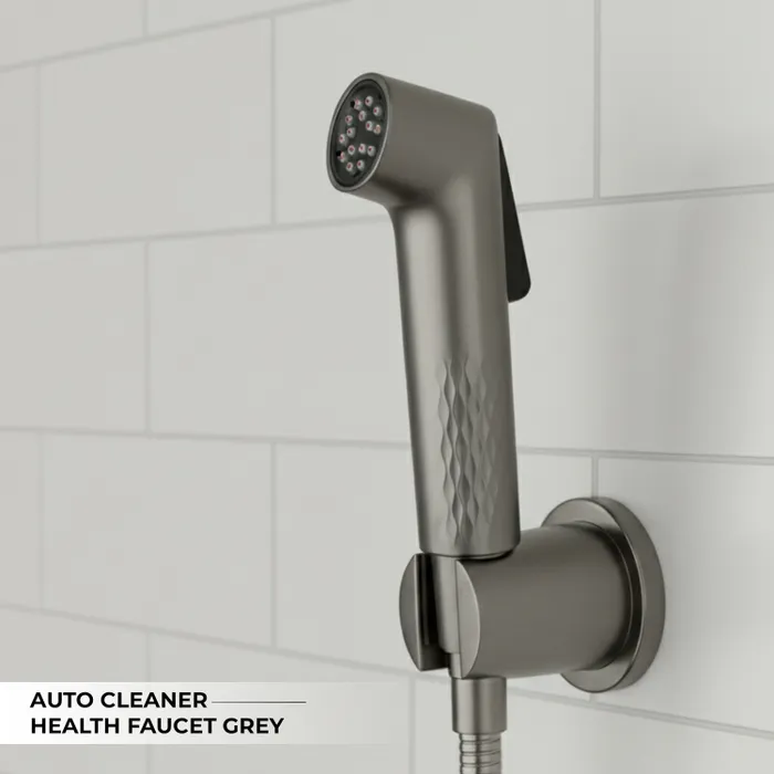 Auto Cleaner Health Faucet â Elegant Grey Finish | ABS Material | Gravity Bath