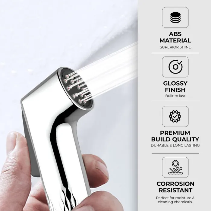 Auto Cleaner Health Faucet â Brushed Gold Finish | ABS Material | Gravity Bath