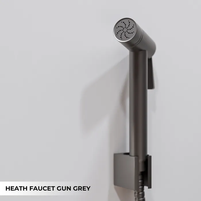 ABS GR 202 Gun Grey Matte Finish Health Faucet |Gravity Bath