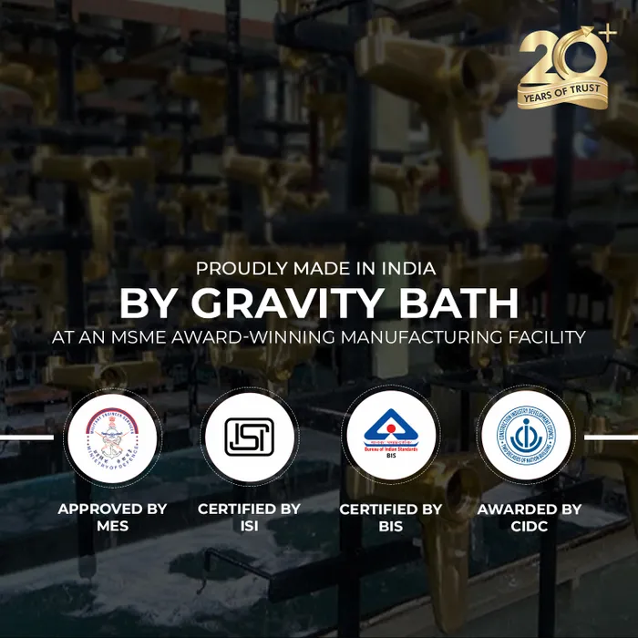 ABS GR 202 Gun Grey Matte Finish Health Faucet |Gravity Bath