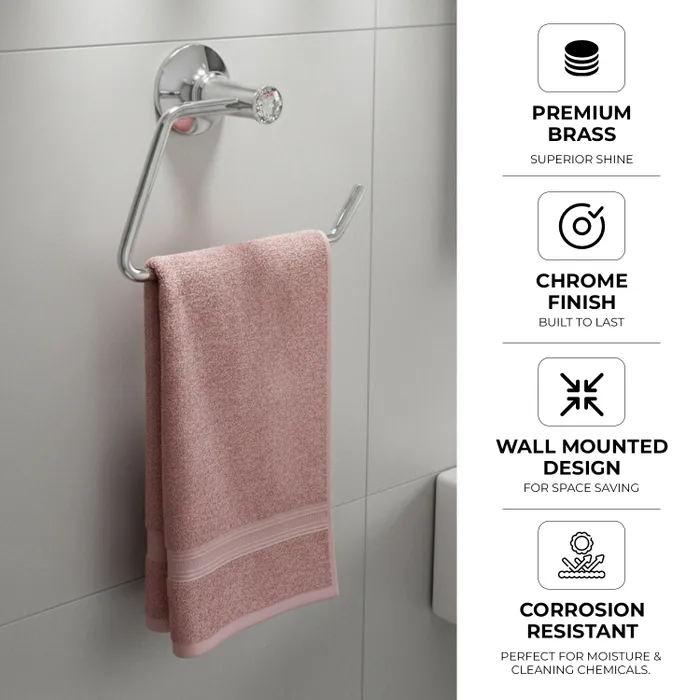 Towel Ring Diamond Series