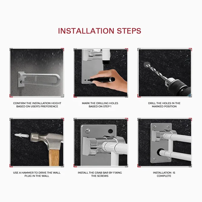 Foldable Grab Bar