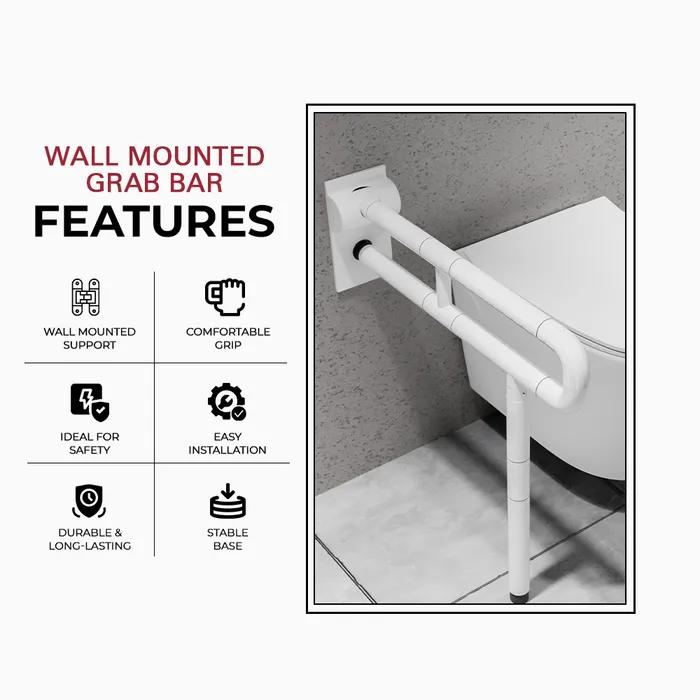 Wall Mounted Grab Bar