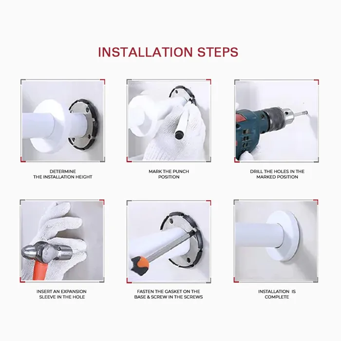 L Shape Grab Bar
