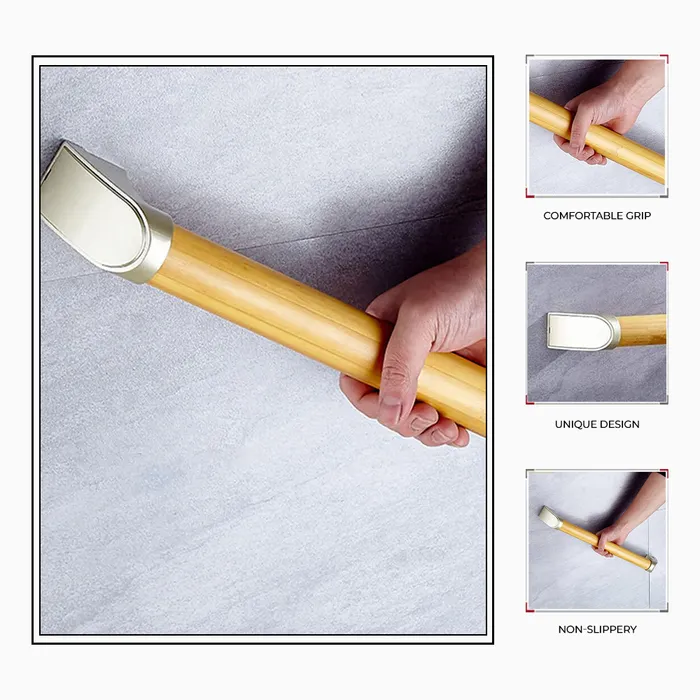 Fixed Grab Bar-Wood Finished