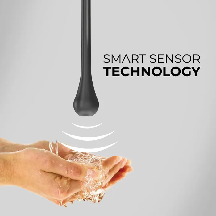 Ceiling Mounted Sensor Faucet Automatic Tap Black