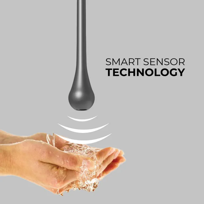 Ceiling Mounted Sensor Faucet Automatic Tap Grey