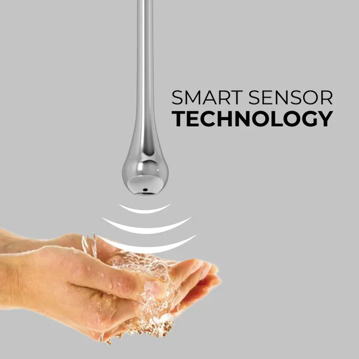 Ceiling Mounted Sensor Faucet Automatic Tap Chrome