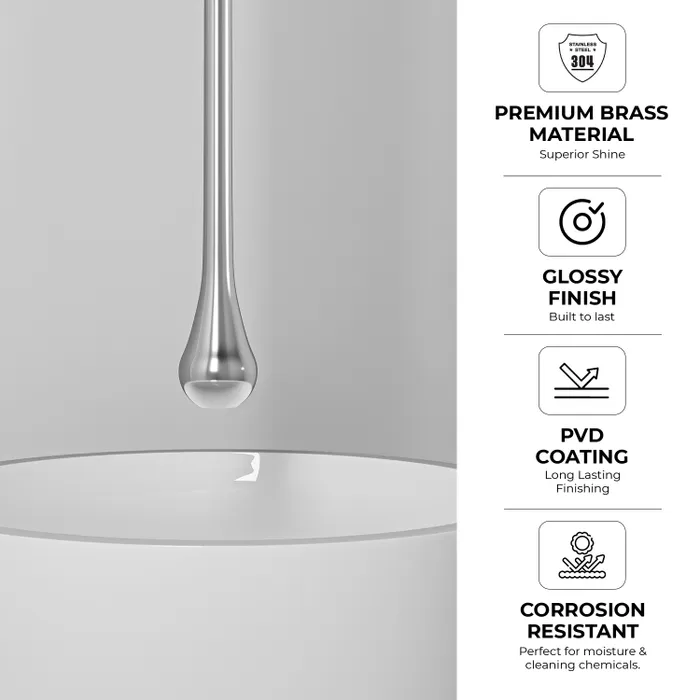 Ceiling Mounted Sensor Faucet Automatic Tap Chrome