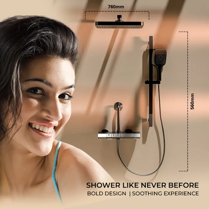 Harmony Canvas Wall Mixer Telephonic 3 Outlet Grey