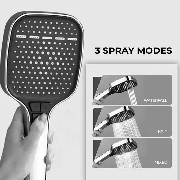 Harmony Pendle Wall Mixer Telephonic 3 Outlet Chrome