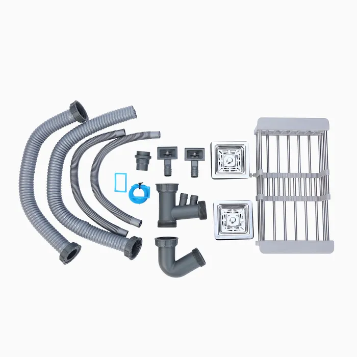 Kitchen Sink Double (37X18) Three Hole SS 304