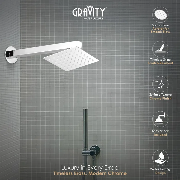 Ultra Slim Rain Overhead Shower